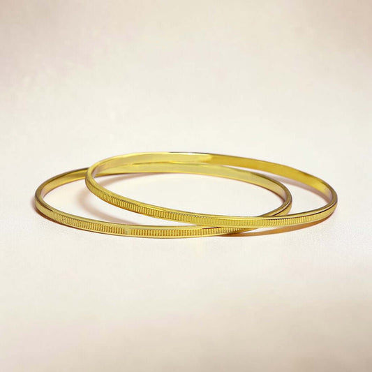 Gold Plated Designer MC Bangles