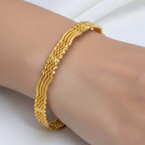 Gold-plated-Zigzag-Design-Bangle