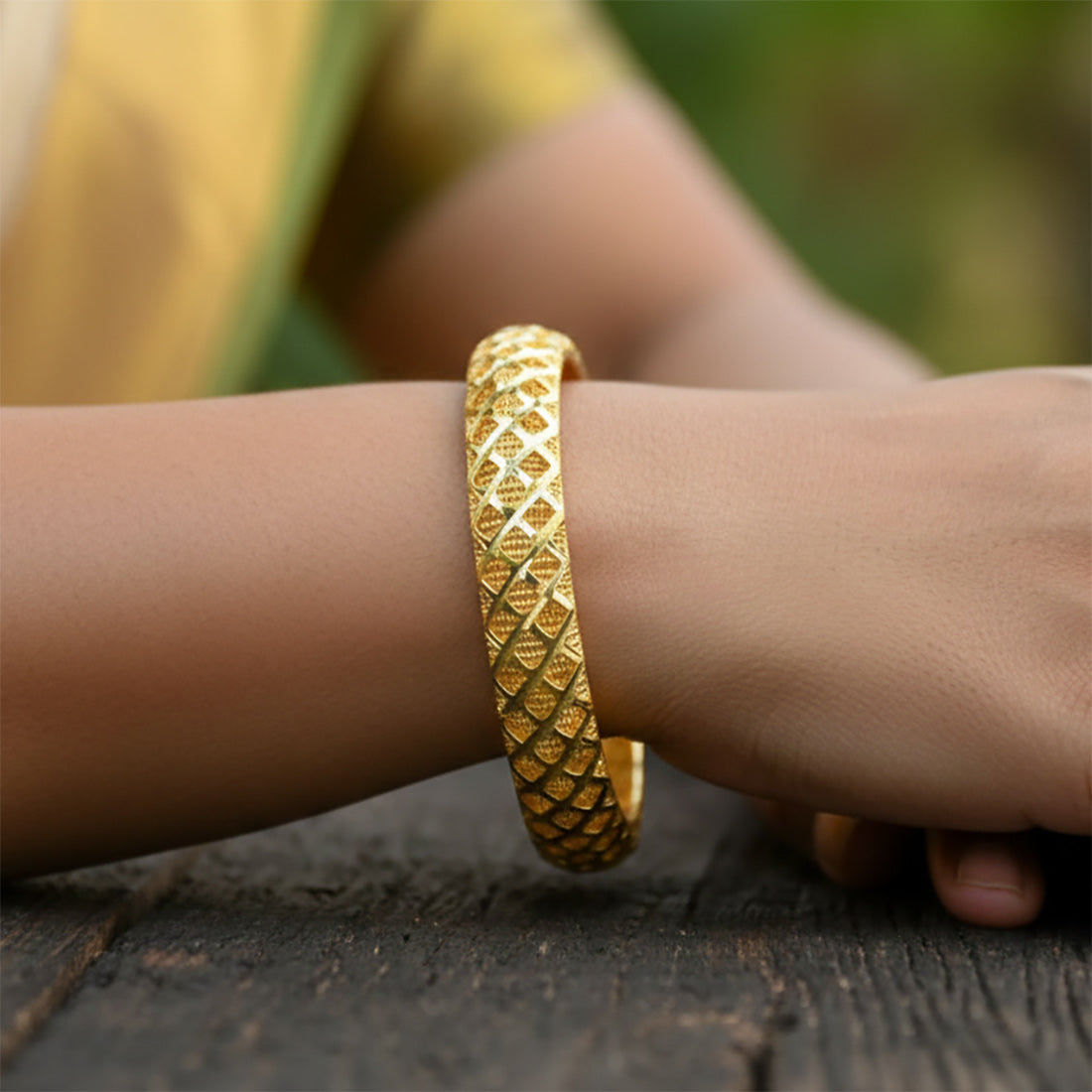 Gold-plated-designer-net-bangles