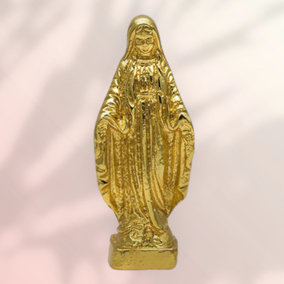 Gold Plated Mother Mary Idol
