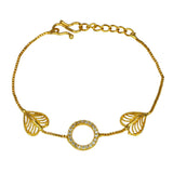 CZ Stone Heart Love Bracelet