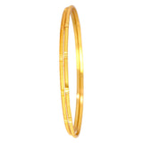 Gold Plated Classic Thin Bangles
