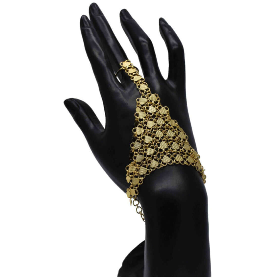 Hearts-designer-gold-plated-bridal-finger-set