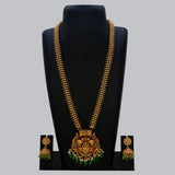 Antique Lakshmi Long Chain Set Bridal & Festive Wear - Multi-colour