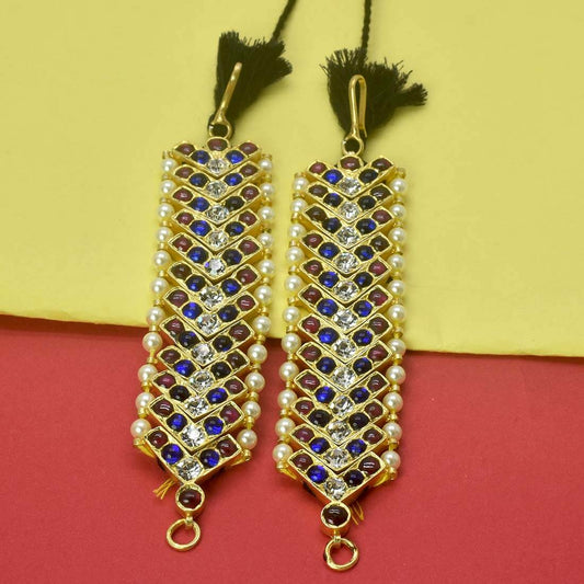 Kemp RGW Stone Original Temple Ear Chain For Dance