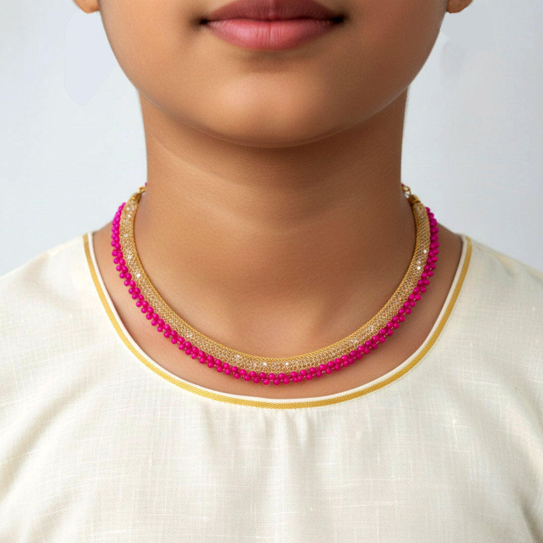 Pink-Beads-Necklace
