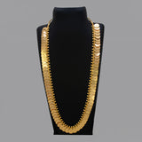 Traditional Gold Plated Lakshmi Cash Bridal Long Chain
