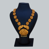 Matte Nagas Peacock Lakshmi Temple Necklace