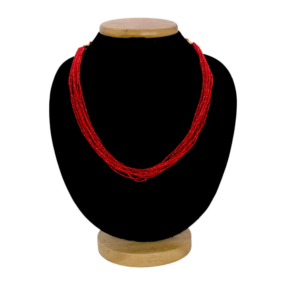 Multi-Layered-Red-Crystal-Fashion-Necklace