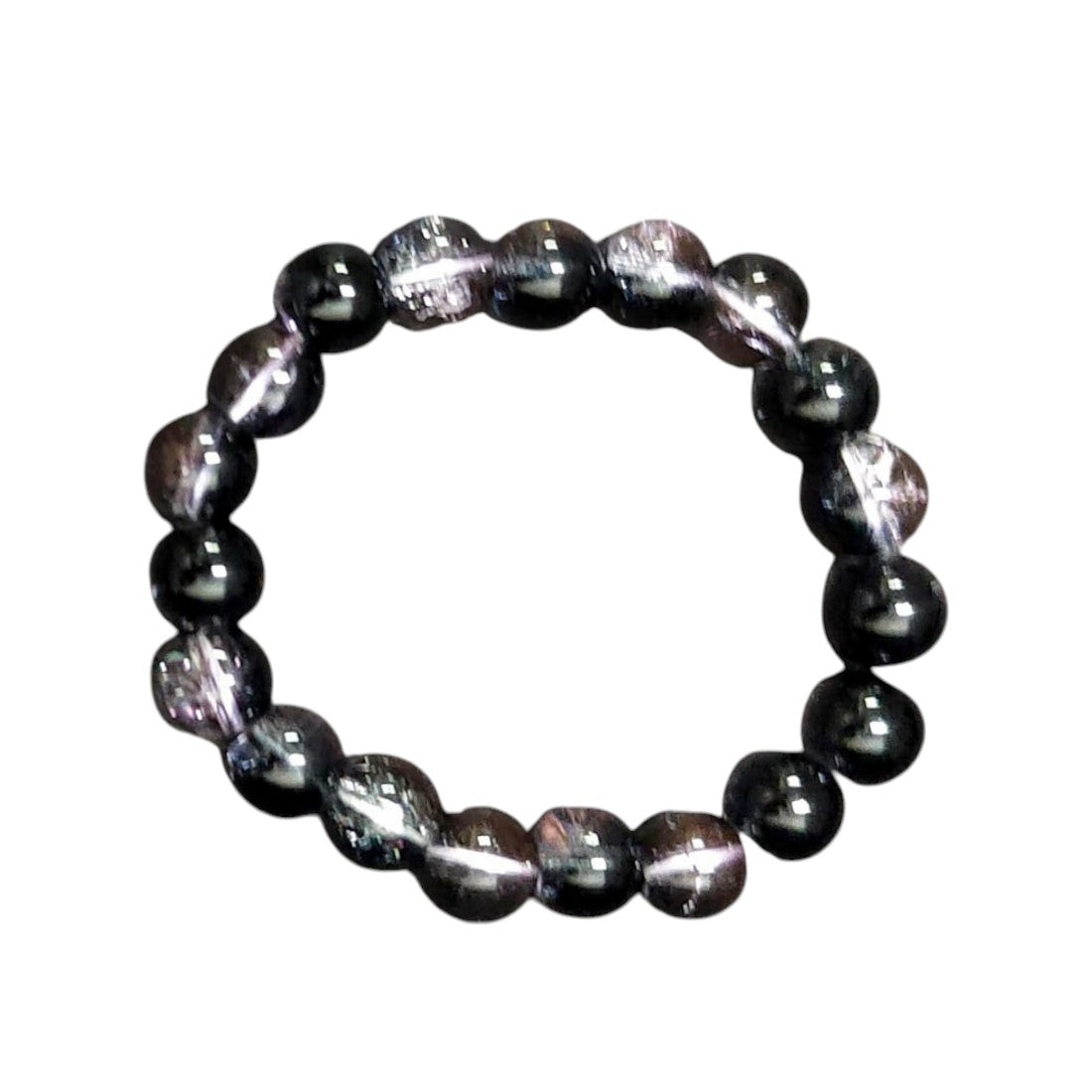 Multicolor-Crackle-Black-Crystal-Beaded-Bracelet-Wbg