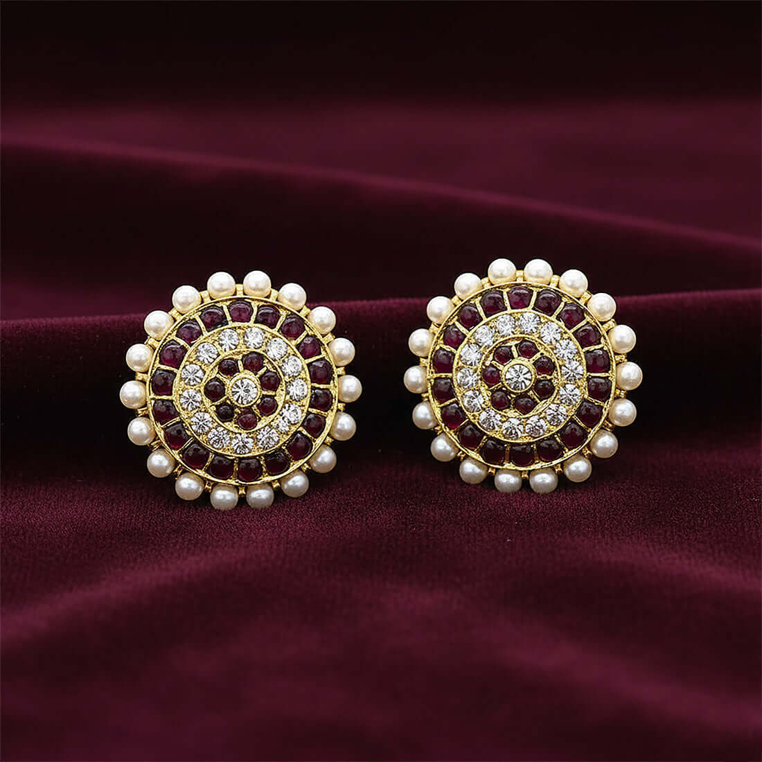Original Temple Jewellery RW Big Ear Studs 