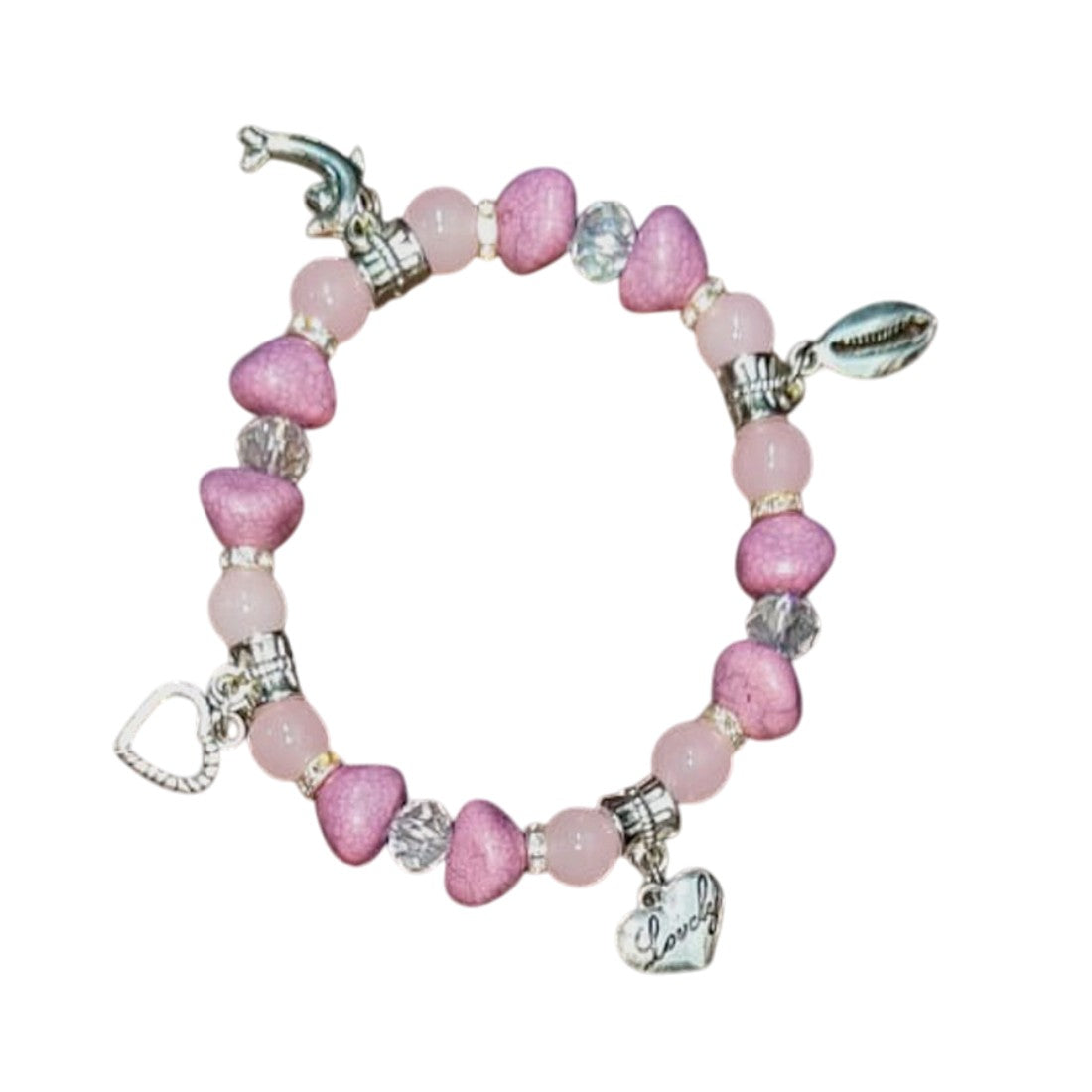 Pink-Crystal-Beaded-Silver-Charms-Bracelet3-Wbg