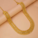 Kerala Traditional Gold Plated Puli Nakham Long Necklace