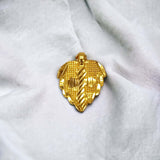 Designer Gold Plated Cross Ilathali Pendant