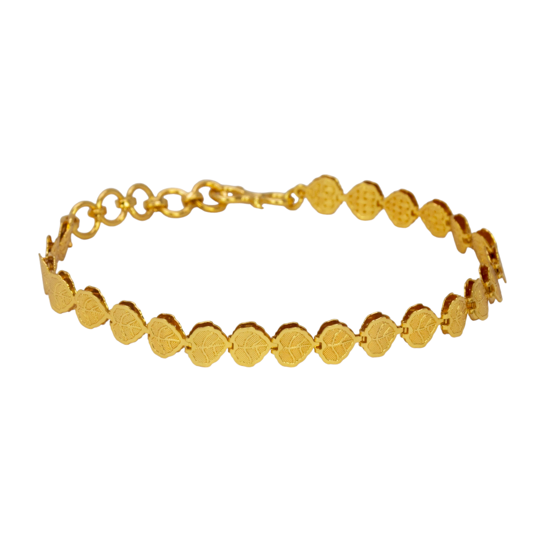 Stylish_Gold_Plated_Designer_Leaf_Bracelet_Mod