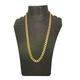 Stylish Gold Plated Gent's Thick Curb Link Chain
