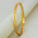Exquisite Textured Mesh Design Kada Bangle