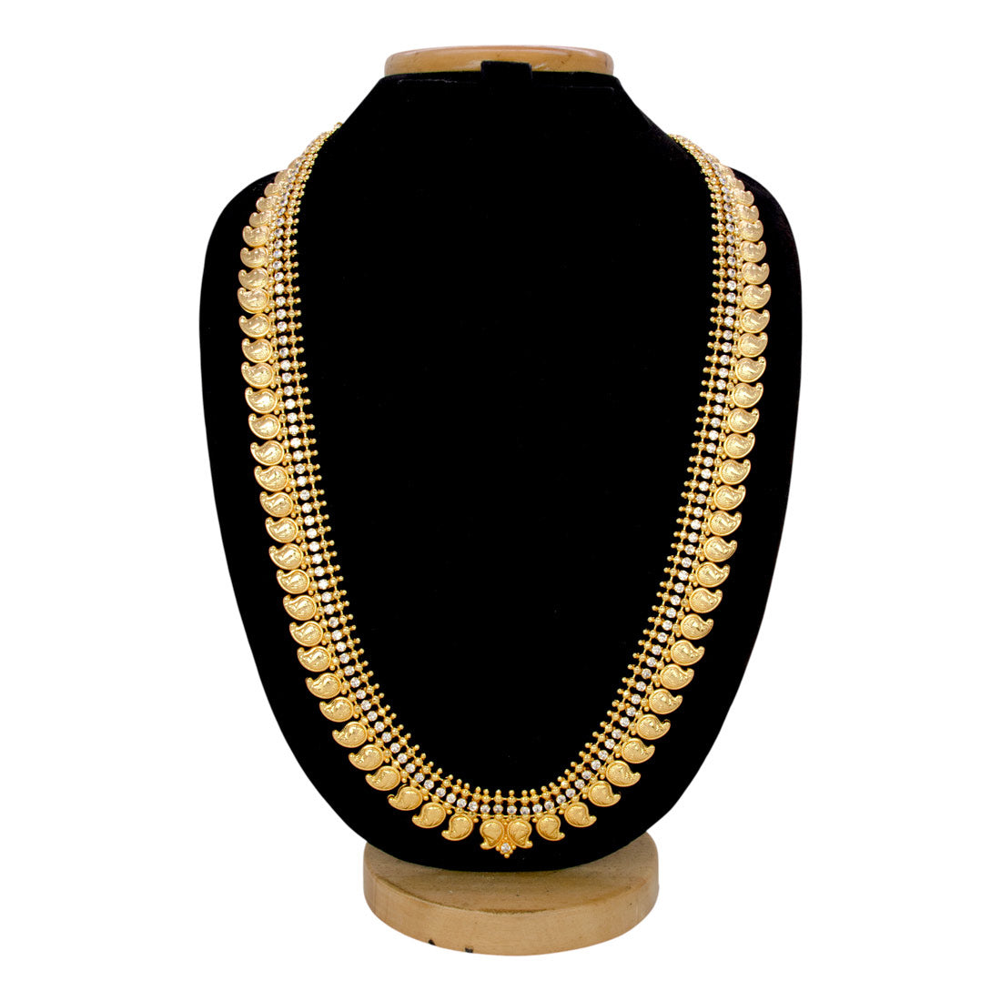 Traditional-Gold-Plated-Long-Mango-CZ--Stone-Haram