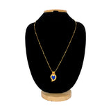 Traditional Small Gold Plated Mango Pendant Chain
