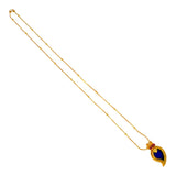 Traditional Small Gold Plated Mango Pendant Chain