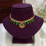 Kerala Traditional Gold-Plated Gopi Necklace
