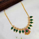 Kerala Traditional Gold-Plated Gopi Necklace