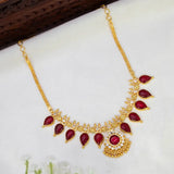 Kerala Traditional Gold-Plated Gopi Necklace