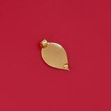 Kerala Gold Plated Plain Thali Pendant