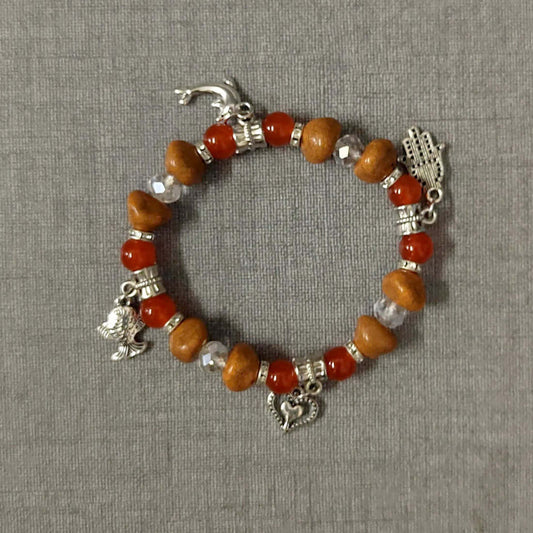 Trendy-Crystal-Beaded-Charm-Bracelets