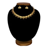 Antique Finish Lakshmi Kasu Kemp Necklace Set - K Supreme
