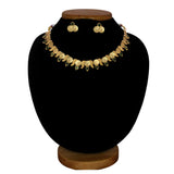 Antique Finish Lakshmi Kasu Kemp Necklace Set - K Supreme
