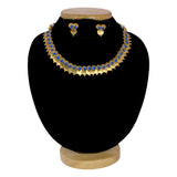 Antique Kemp Teardrop Lakshmi Coin Necklace Set - K Supreme