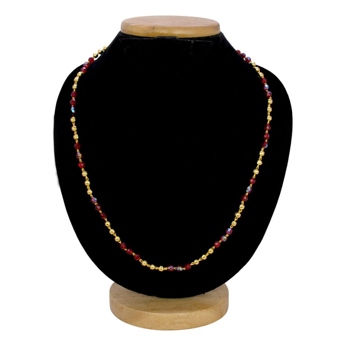 Classic Golden Beads Crystal Chain For Women - K Supreme