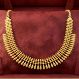 Contemporary Design Gold Plated Bridal Necklace