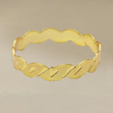Cute Designer Gold Plated Toddlers Bangle - K Supreme