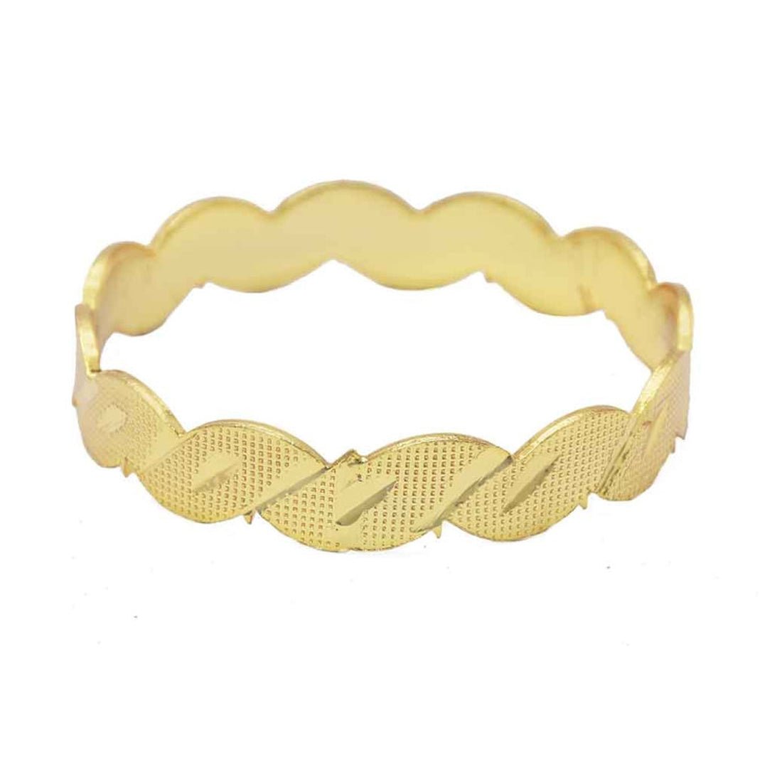 Cute Designer Gold Plated Toddlers Bangle - K Supreme