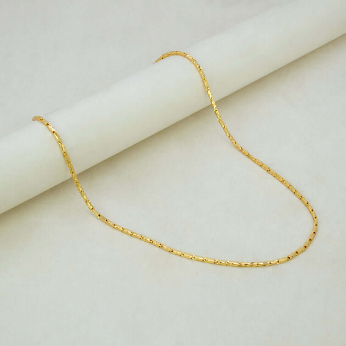 Delicate Gold - Plated Designer Thara Chain - 18" - K Supreme