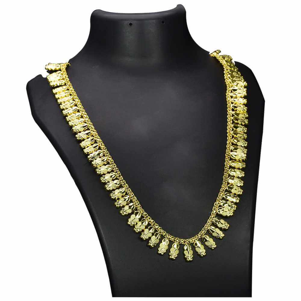 Designer Gold Plated Bridal Jewellery Long Necklace - K Supreme