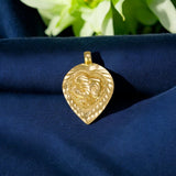 Elegant Gold Plated Om Thali Pendant - KSupreme