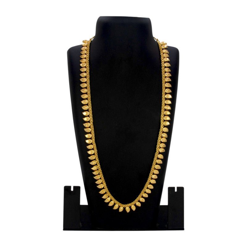 Expand Elegant Simple South Indian Bridal Mango Long Necklace - KSupreme