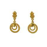 Expand Elegant Small Gold Plated Hoop Earrings For Girls - KSupreme