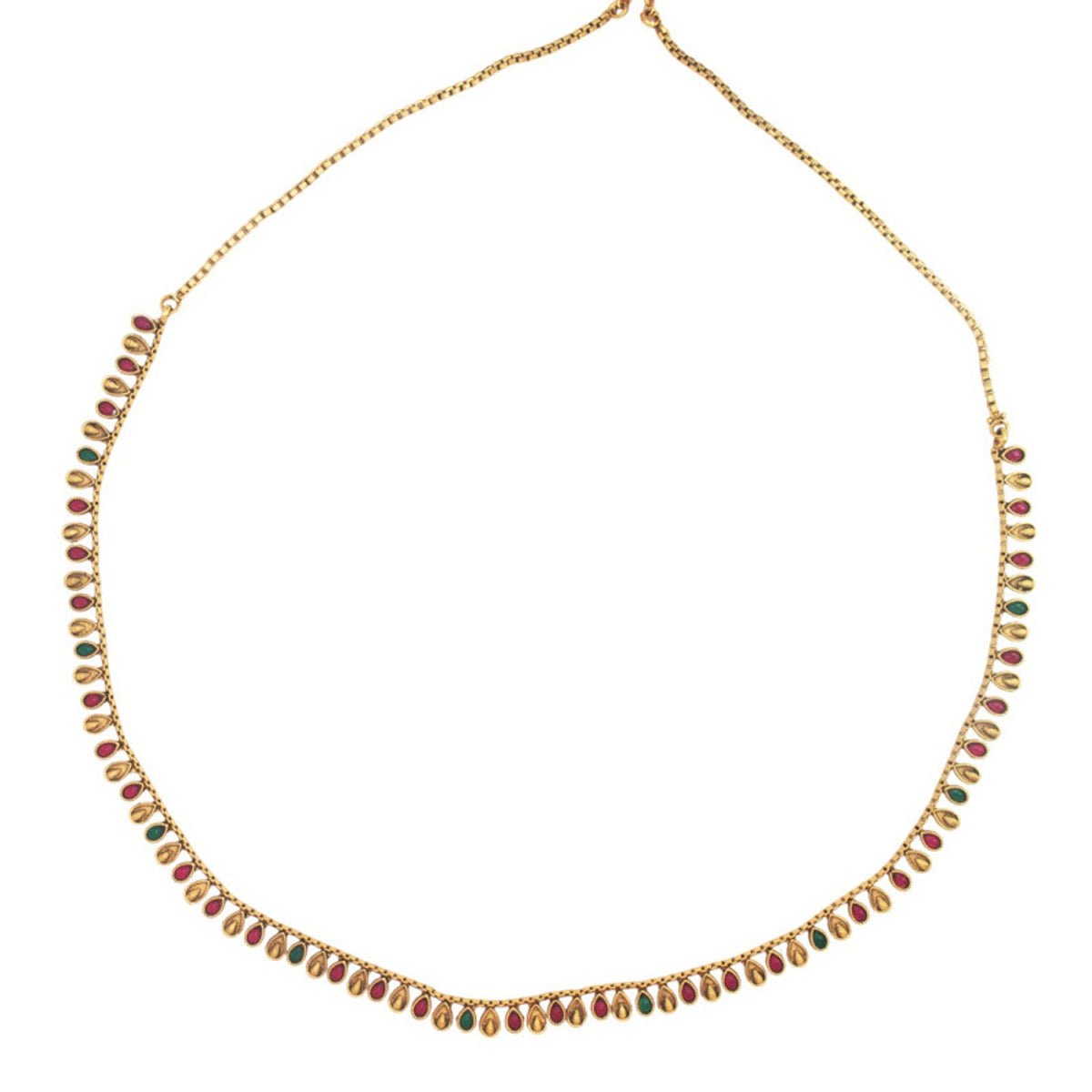 Glorious Bridal Antique Tear Drop Kemp Hip Chain - KSupreme
