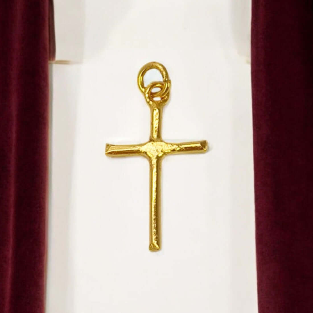 Gold Plated Cross Pendant - K Supreme
