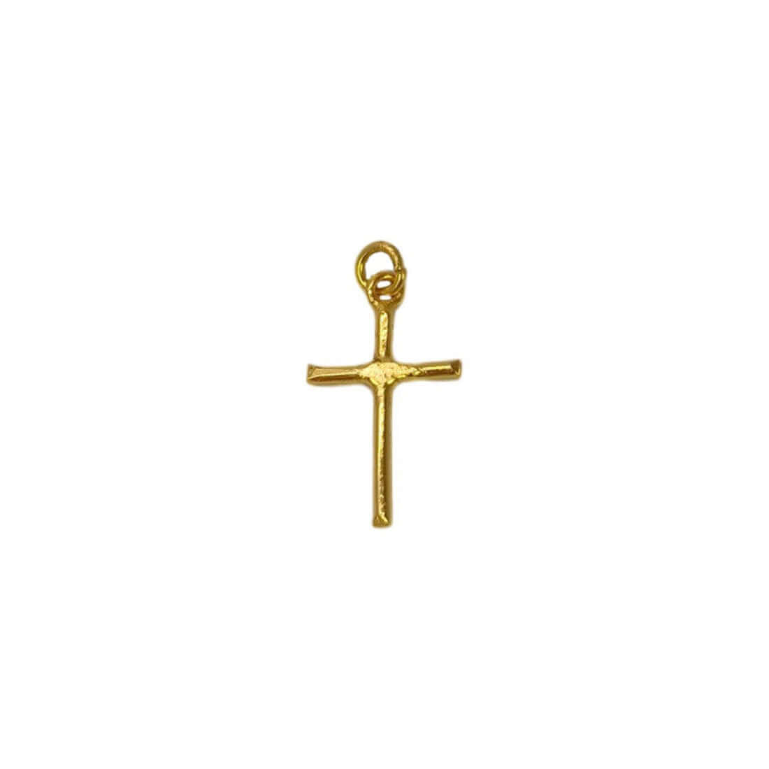 Gold Plated Cross Pendant - K Supreme