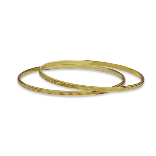 Gold Plated Designer MC Bangles