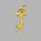 Gold Plated Little Alphabet Pendant - K Supreme