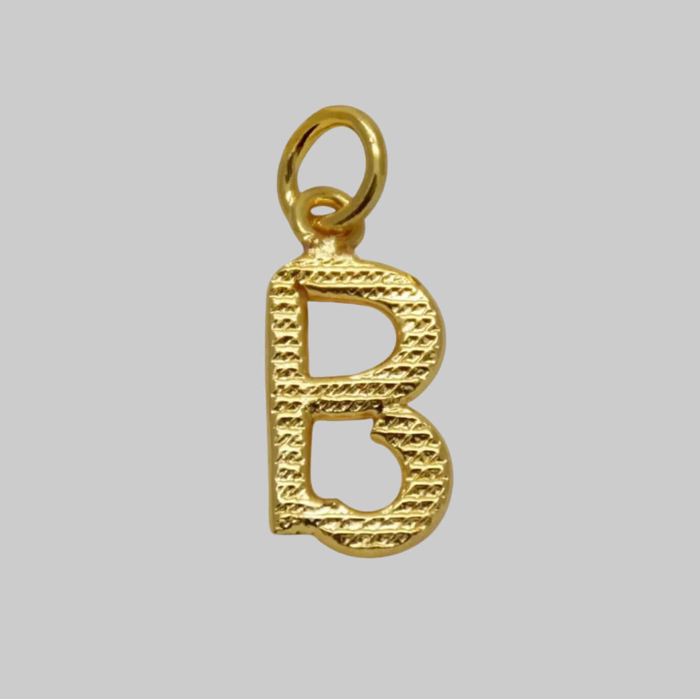 Gold Plated Little Alphabet Pendant - K Supreme