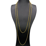 Gold Plated Simple Bead Chain - K Supreme