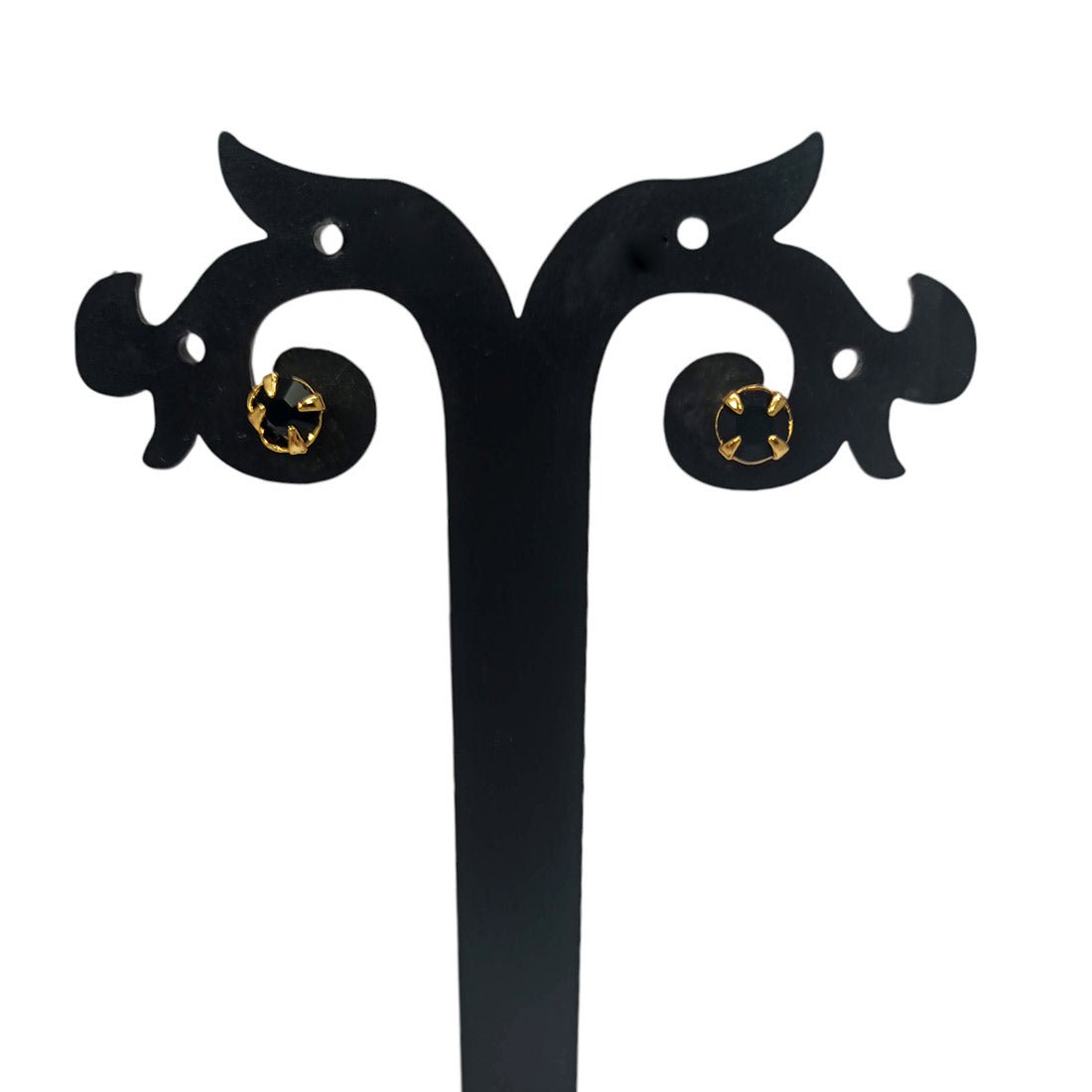 Gold Plated Stone Kids stud Second Stud Nose stud - KSupreme