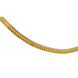 Gold Plated Thick Rail Anklets - K Supreme